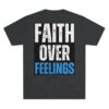 FAITH OVER FEELINGS: Unisex Tri-Blend Crew Tee - Image 10