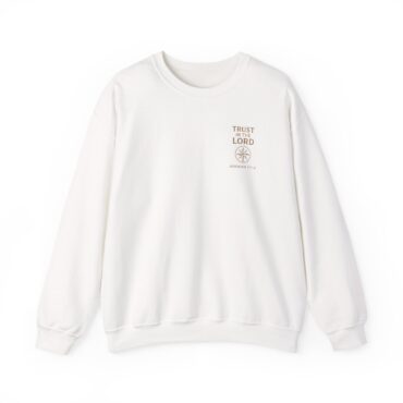 Christian Sweatshirt, Trust in the Lord, Rooted in Christ, Unisex Sweatshirt, Christian Apparel